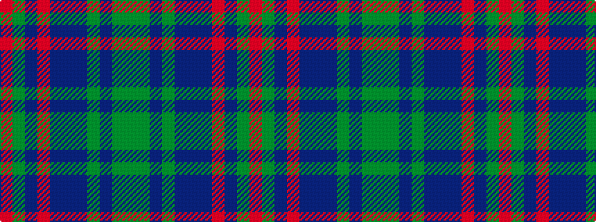 idealised woven sample of pattern GGBGBBBRBGR