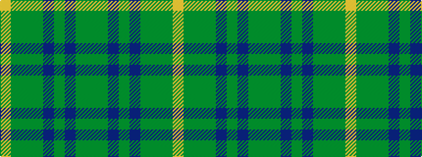 idealised woven sample of pattern GGBGBGGGY