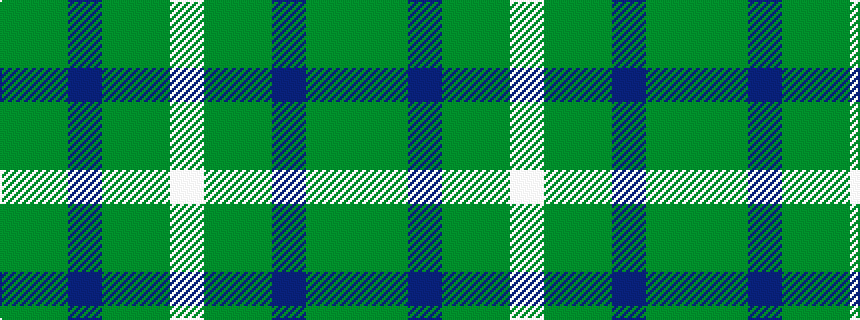 idealised woven sample of pattern GGBGGW