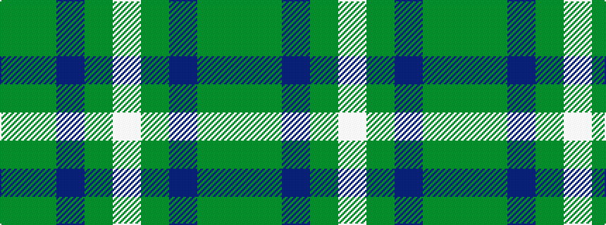 idealised woven sample of pattern GGBGW