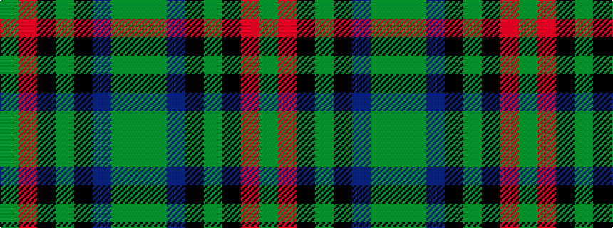 idealised woven sample of pattern GGBKGKRG