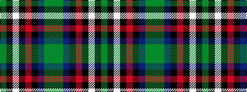 idealised woven sample of pattern GGBKRKWKG
