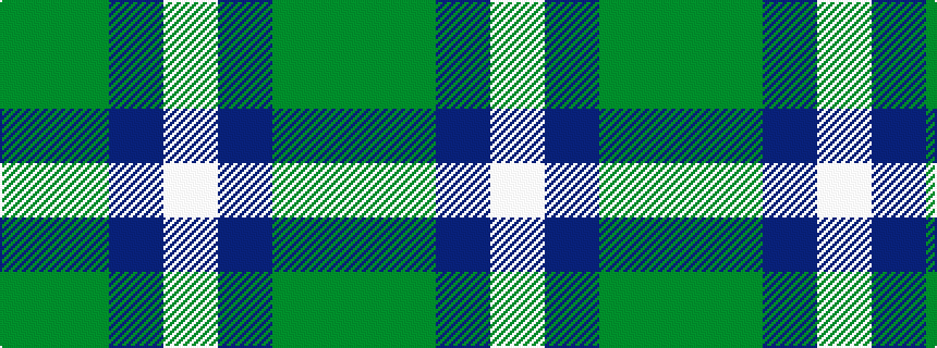 idealised woven sample of pattern GGBW