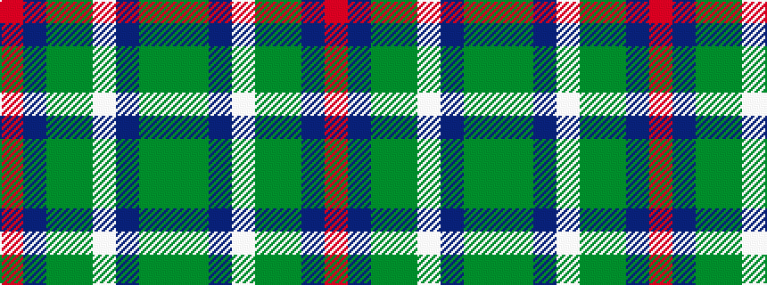 idealised woven sample of pattern GGBWGGBR