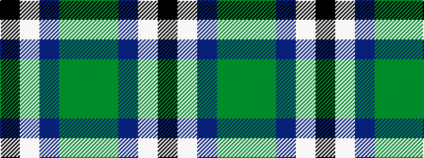idealised woven sample of pattern GGBWK