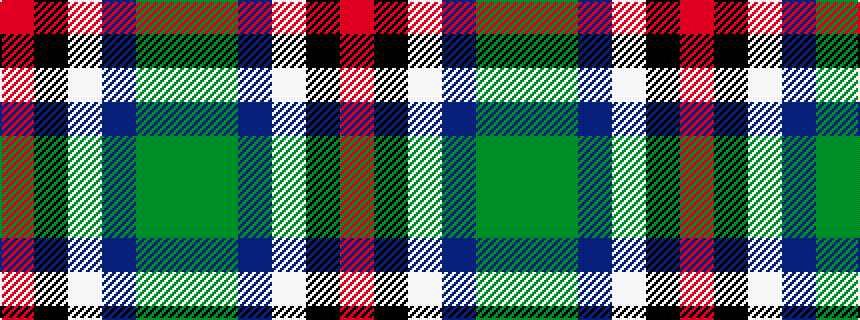 idealised woven sample of pattern GGBWKR