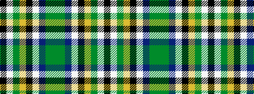 idealised woven sample of pattern GGBWKYGWK