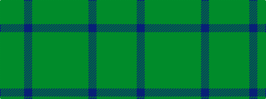 idealised woven sample of pattern GGGBGGGG
