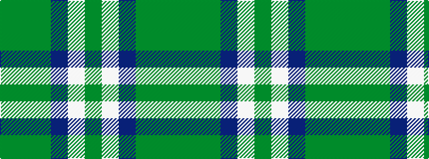 idealised woven sample of pattern GGGBWG