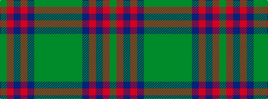 idealised woven sample of pattern GGGGBRBRG
