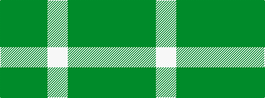 idealised woven sample of pattern GGGGGGGWW