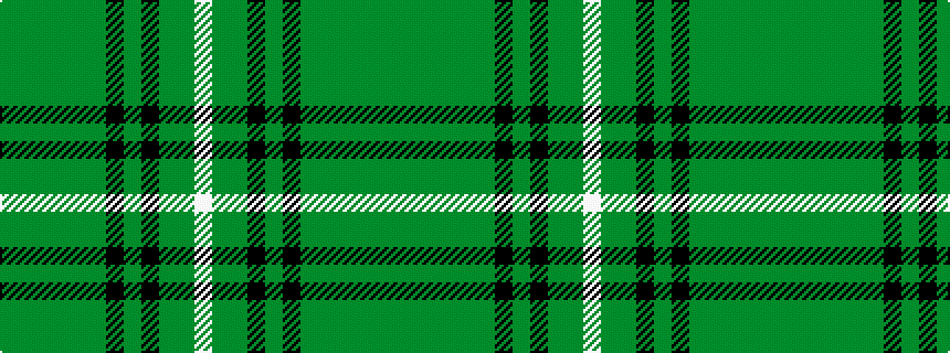 idealised woven sample of pattern GGGGGGKGKGGW