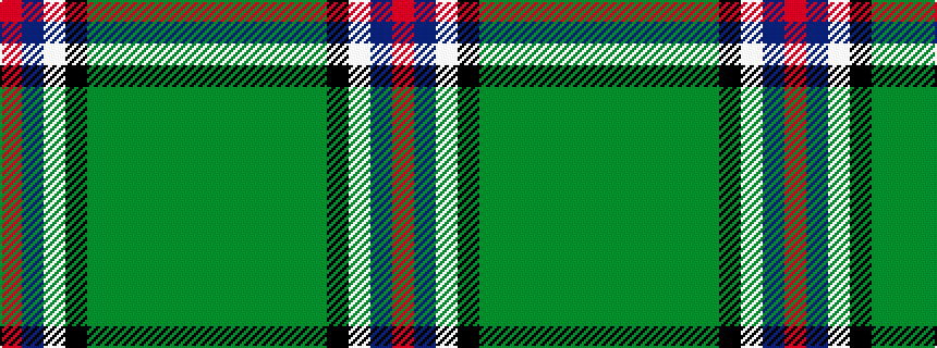 idealised woven sample of pattern GGGGGGKWBR
