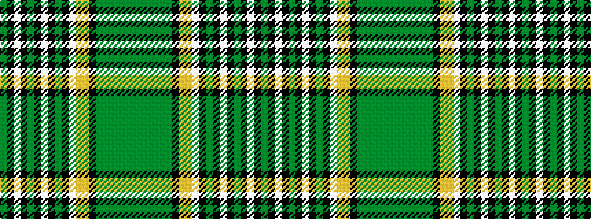 idealised woven sample of pattern GGGGGGKYYWKGKWKGKWKG