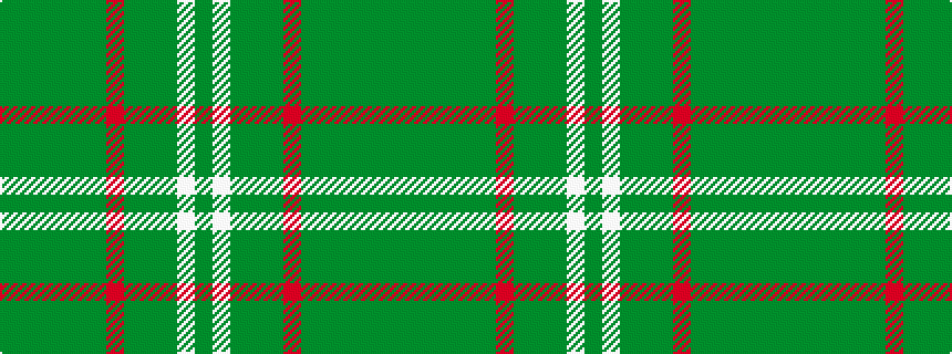 idealised woven sample of pattern GGGGGGRGGGWG