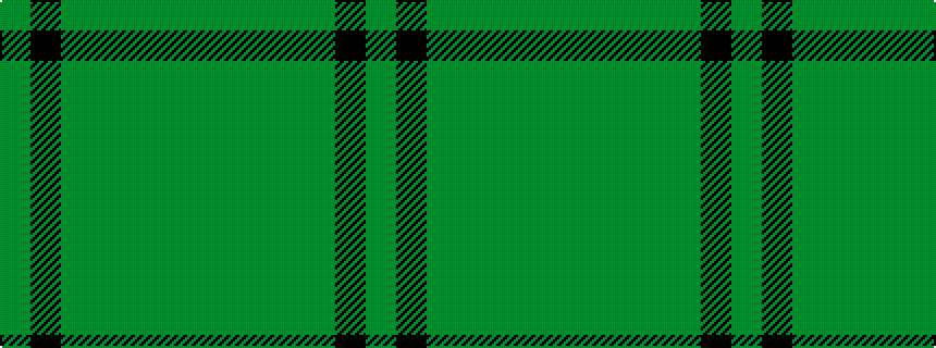 idealised woven sample of pattern GGGGGKG