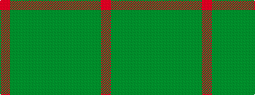 idealised woven sample of pattern GGGGGR