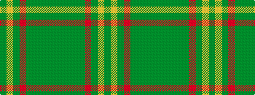 idealised woven sample of pattern GGGGGRGYG