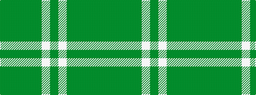 idealised woven sample of pattern GGGGGWG