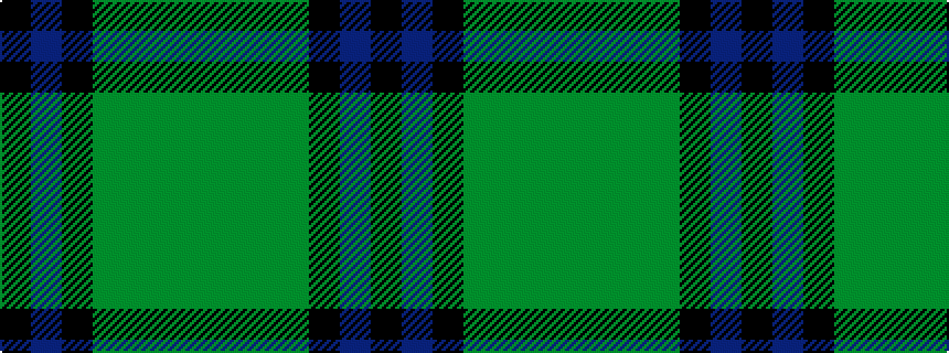idealised woven sample of pattern GGGGKBK