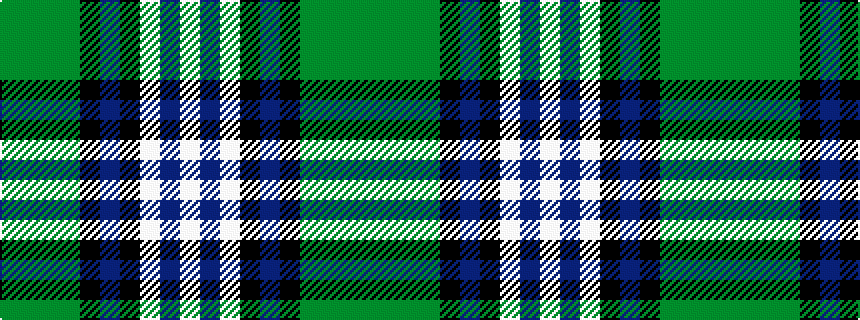 idealised woven sample of pattern GGGGKBKWBW