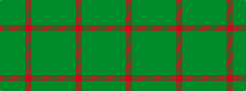 idealised woven sample of pattern GGGGRGGGG