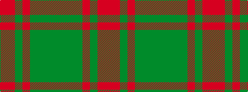 idealised woven sample of pattern GGGGRGRR