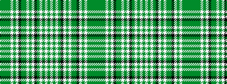 idealised woven sample of pattern GGGGWGWKGGWGWKGWGWG