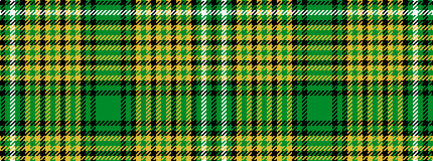 idealised woven sample of pattern GGGKGKYGYKYGYKYGYKGWGK