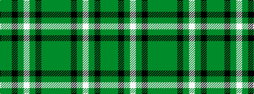 idealised woven sample of pattern GGGKGWGKGG