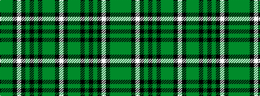 idealised woven sample of pattern GGGKWKGKGKGGGKW