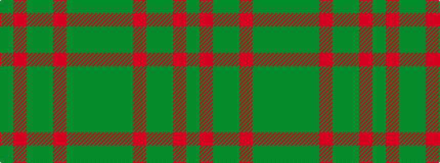 idealised woven sample of pattern GGGRGGRG