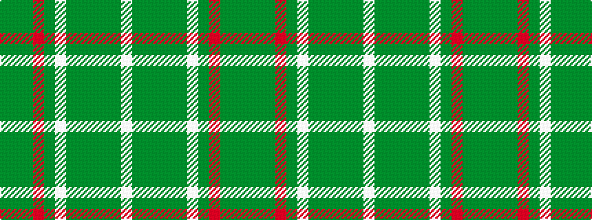 idealised woven sample of pattern GGGRGWGGGGGW