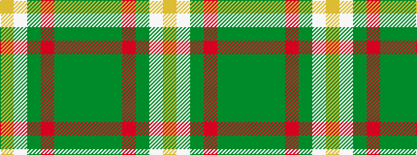 idealised woven sample of pattern GGGRGWY