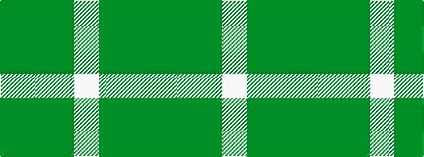 idealised woven sample of pattern GGGW