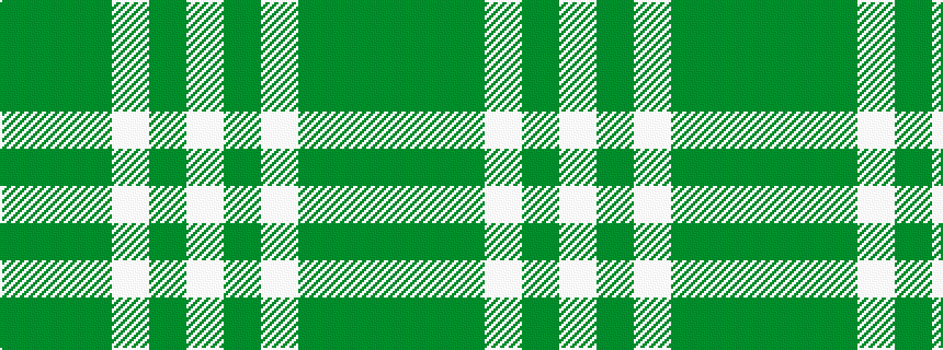 idealised woven sample of pattern GGGWGW