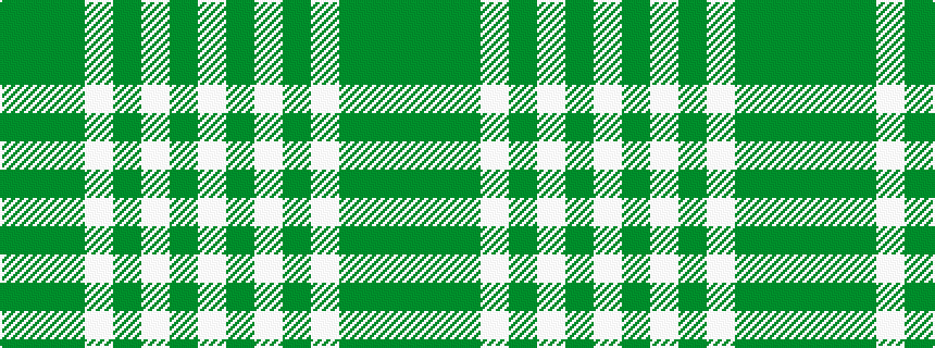 idealised woven sample of pattern GGGWGWGW