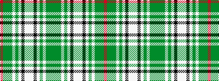 idealised woven sample of pattern GGGWGWKWWWKWGWGGGR