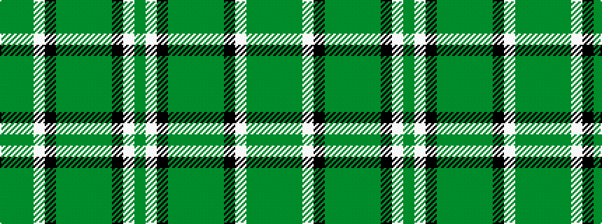 idealised woven sample of pattern GGGWKGGGGGKWG