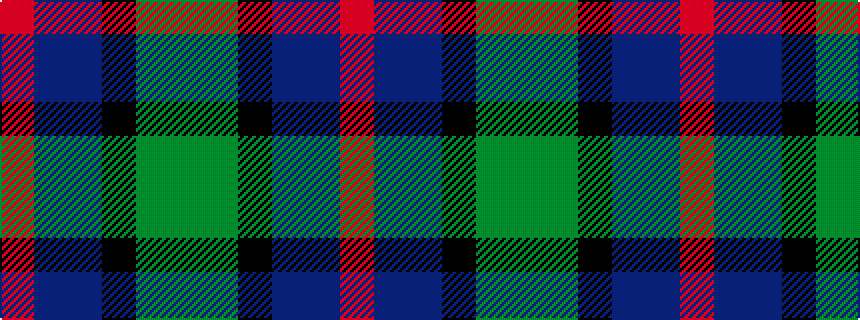 idealised woven sample of pattern GGKBBR