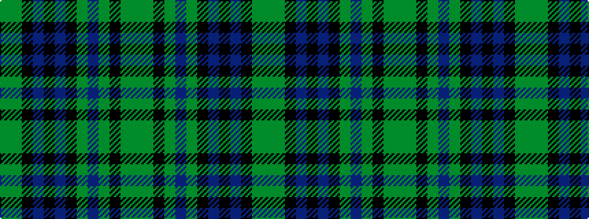 idealised woven sample of pattern GGKBKBKGBGKGG