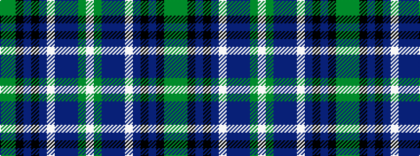 idealised woven sample of pattern GGKBKBWBBBGW