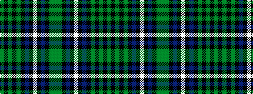 idealised woven sample of pattern GGKBKWKBKGKGKG