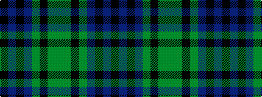 idealised woven sample of pattern GGKGBKBK