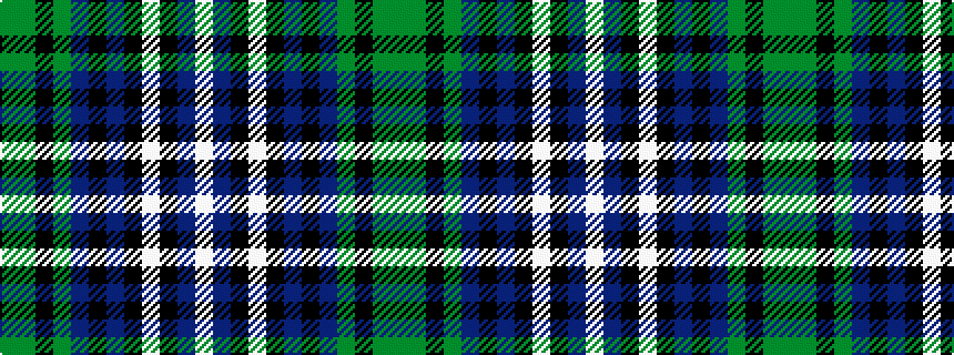 idealised woven sample of pattern GGKGBKBKWKBW