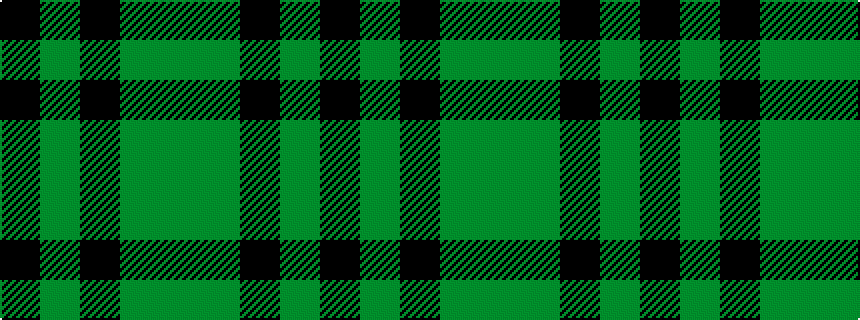 idealised woven sample of pattern GGKGK