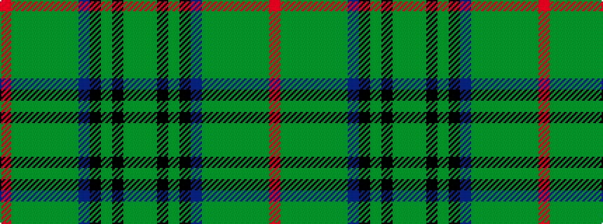 idealised woven sample of pattern GGKGKBGGGGGGR