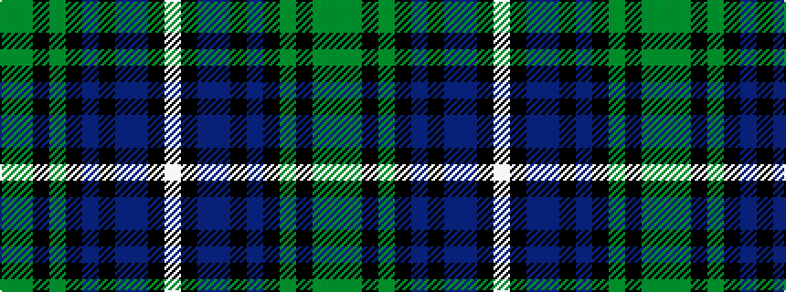 idealised woven sample of pattern GGKGKBKBBKW