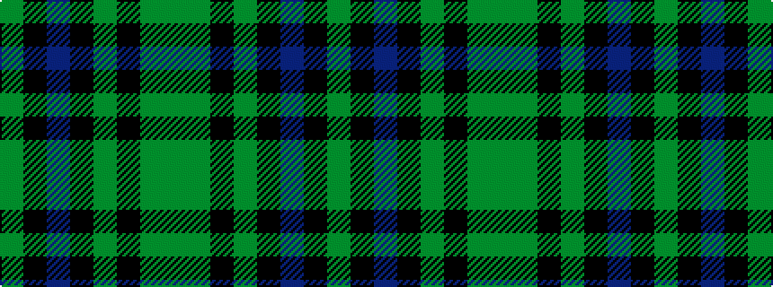 idealised woven sample of pattern GGKGKBKG