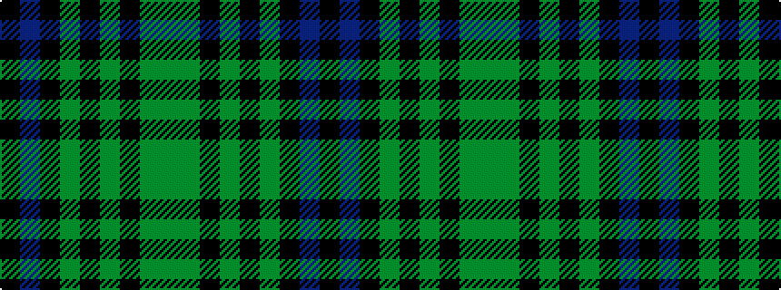 idealised woven sample of pattern GGKGKGKBK